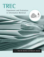 cubierta del libro sobre las conferencias TREC