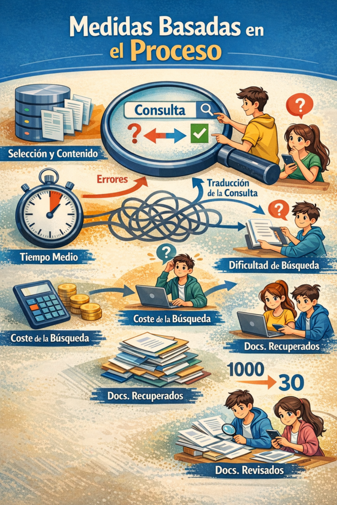 medidas basadas en el proceso de la RI