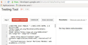 datos estructurados Microdatos snippets Google