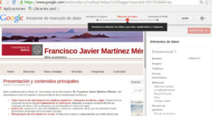datos estructurados Microdatos snippets Google
