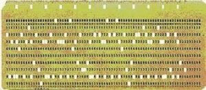 tarjeta perforada Hollerith