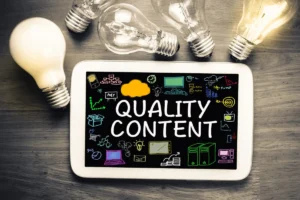 la calidad del contenido, factor decisivo para google