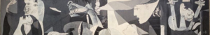fragmenteo del Guernica de Picasso